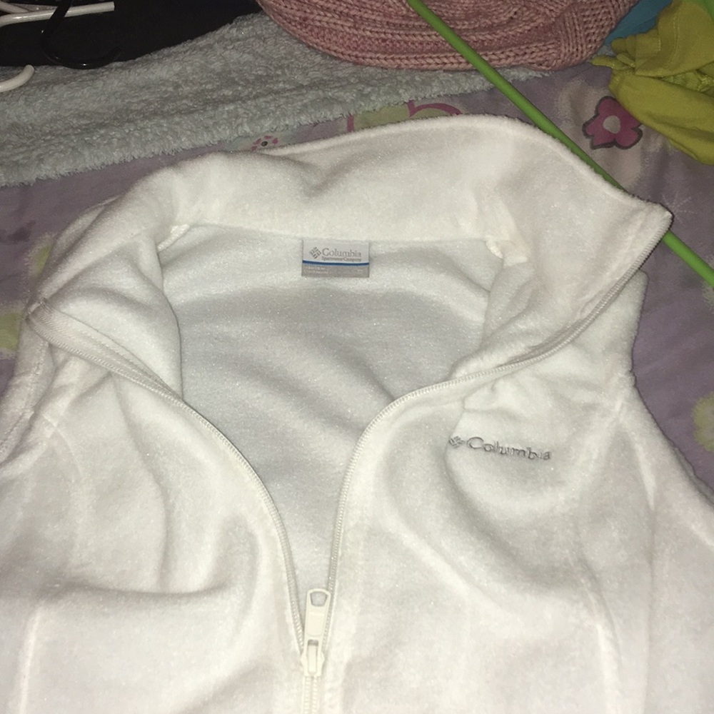 White Columbia Vest
